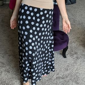 NWT Chico's  Polka Dot Skirt / Size 0